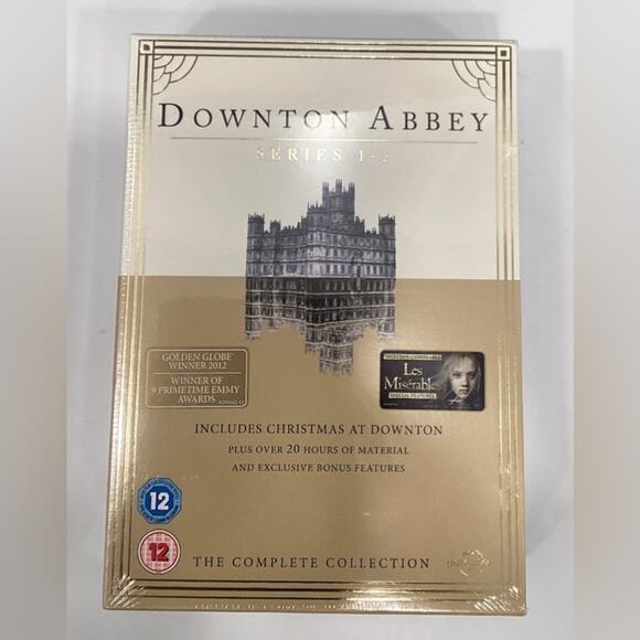 Downtown Abbey: Series 1-3 & Includes Christmas at Downton Abbey NWT - Picture 1 of 2